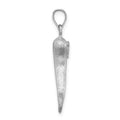 Gold Italian Horn Pendants by Fine Color Jewels