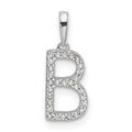 Diamond Initials 14k Gold Pendants by Fine Color Jewels