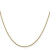 0.95 mm 14K Yellow Gold Twisted Box Chain with Lobster Clasp