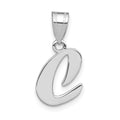 Gold Initial Pendant by Fine Color Jewels
