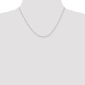 0.5 mm 14k Solid Gold Box Link Chain For Women by Fine Color Jewels