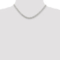 Sterling Silver Cable Chain by Fine Color Jewels