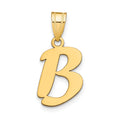 Gold Initial Pendant by Fine Color Jewels