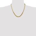 20-inch 14k Yellow Gold Silky Herringbone Chain by Fine Color Jewels