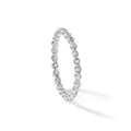 14k Gold Lab Grown Diamond Eternity Band Ring by Fine Color Jewels