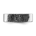 Gold Fingerprint Band by Fine Color Jewels