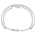 Sterling Silver Heart Bracelet by Fine Color Jewels