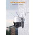 Imou Security Camera Outdoor with Floodlight and Sound Alarm (Refurbished) by DailySale