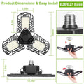 iMounTEK E26 /E27 80W 7000LM 6500K LED Garage Ceiling Light by DailySale