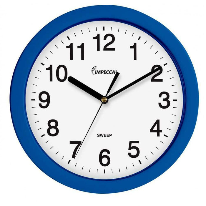 Impecca 10" Wall Clock, Silent Mov. by DailySale