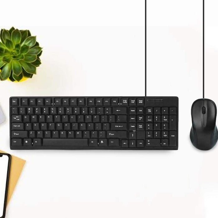 IMPECCA Desktop USB Keyboard and Mouse Combo by DailySale