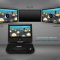 Impecca DVP-772K 7-inch Swivel Screen DVD Player by DailySale