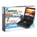 Impecca DVP-772K 7-inch Swivel Screen DVD Player by DailySale