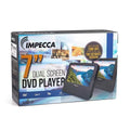 Impecca DVPDS-722 7in Dual Screen Dvd Player by DailySale