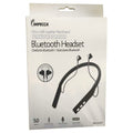 IMPECCA EBN-500BT Bluetooth Leather Neckband Stereo Earphone by DailySale