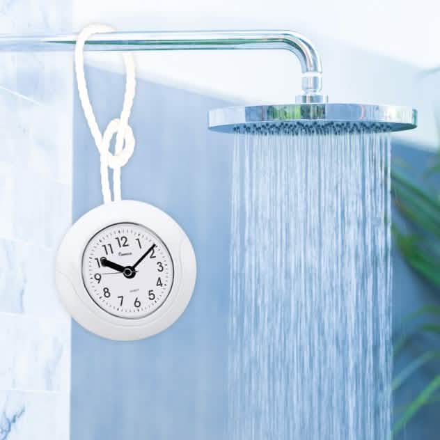IMPECCA WCW-55W Waterproof Clock, 5.5in by DailySale