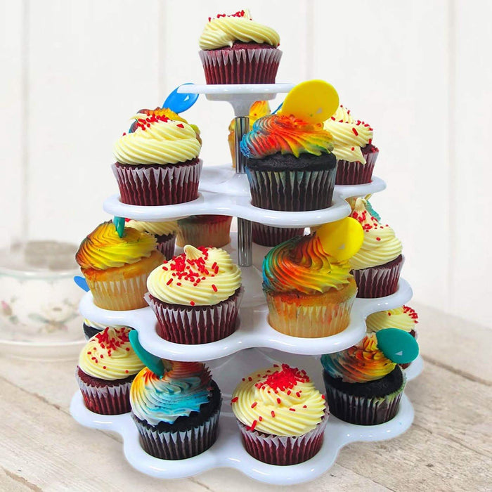 Imperial 4 Tier Plastic Cupcake/Dessert Stand by DailySale