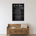 In Our Home We Are Blessed Sign II by Tailored Canvases