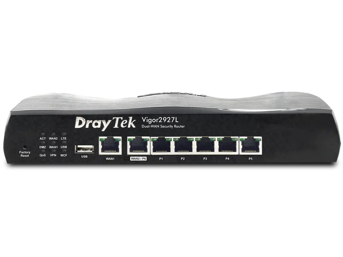 IN STOCK! DrayTek Vigor2927L LTE Series 4G LTE Embedded Dual-WAN VPN Firewall Router by Silarius