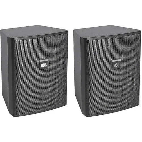 IN STOCK! JBL Control 25AV-LS Monitor for Fire Alarm/Communication Systems (Black, Pair) by Silarius