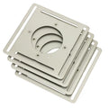 IN STOCK! Nest T4007EF Steel Wall Plate Adapter for Nest E Thermostat (4 pack) NEST-TSTAT-MNT-PLT-E by Silarius