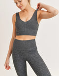 In The Air Sports Bra - H Grey by Boutique 23