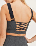 In The Air Sports Bra - H Grey by Boutique 23