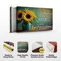 In The Morning, Give Me Jesus Faith Sign II by Tailored Canvases