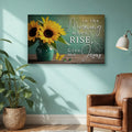 In The Morning, Give Me Jesus Faith Sign II by Tailored Canvases