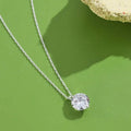 INALIS 925 Sterling Silver Pendant Dazzling 5A Clear Cubic Zirconia Romantic Necklaces by DailySale