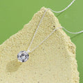 INALIS 925 Sterling Silver Pendant Dazzling 5A Clear Cubic Zirconia Romantic Necklaces by DailySale