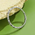 INALIS 925 Sterling Silver Ring for Women and Men Engraved Pattern Anniversary Rings by DailySale
