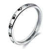 INALIS Cat Footprint 925 Sterling Silver Ring