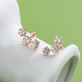 INALIS Romantic Star 925 Sterling Silver Stud Earrings by DailySale