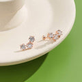 INALIS Romantic Star 925 Sterling Silver Stud Earrings by DailySale