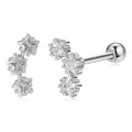 INALIS Romantic Star 925 Sterling Silver Stud Earrings by DailySale