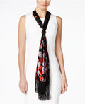 Inc International Concepts Velvet Hearts Skinny Scarf by Vanessa Jane