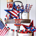 Independence Day Wooden Bead Wreath by DailySale