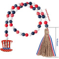 Independence Day Wooden Bead Wreath by DailySale