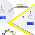 Independent Carbon Monoxide Sensor Detector Alarm by DailySale