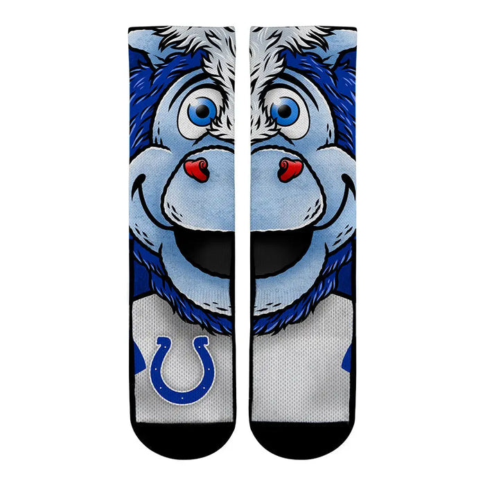 Indianapolis Colts - Split Face Mascot by Rock 'Em Socks
