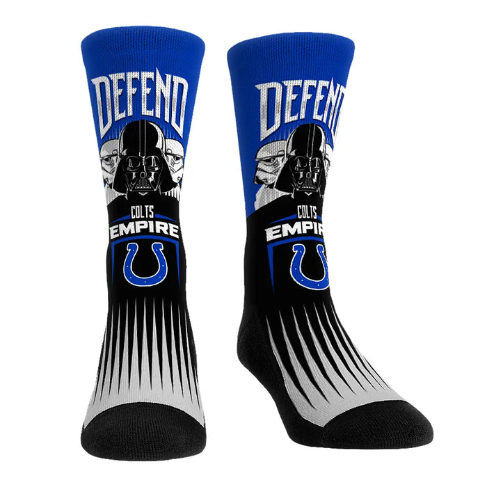 Indianapolis Colts - Star Wars - Defend The Empire by Rock 'Em Socks
