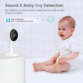 Indoor Camera, Cameras for Home Security with Night Vision (Refurbished) by DailySale
