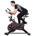 Indoor Cycling Stationary Bike Belt Drive with LCD Monitor by DailySale