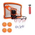 Indoor Mini Basketball Hoop Set with 4 Inflatable Balls Electric Audio Scorer by DailySale