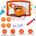 Indoor Mini Basketball Hoop Set with 4 Inflatable Balls Electric Audio Scorer by DailySale