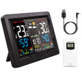 Indoor/Outdoor Thermometer Humidity Weather Forecast Temperature with Backlight by DailySale