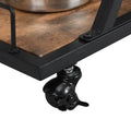 Industrial Bar Cart Kitchen Bar Service Cart by DailySale