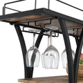 Industrial Bar Cart Kitchen Bar Service Cart by DailySale