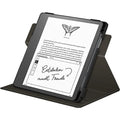 Indy Series Black Leather Bi-Fold Folio Case - reMarkable 2 by Zerodamage Sahara Case LLC